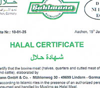 Halal Certificate